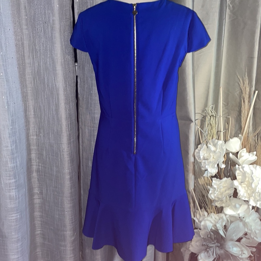 Betsy Johnson Fit and Flare Royal Blue Dress - Picture 6 of 16